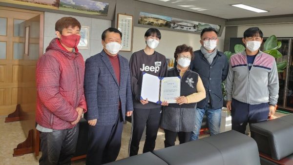 2020년 예체능 특별장학금 전달식